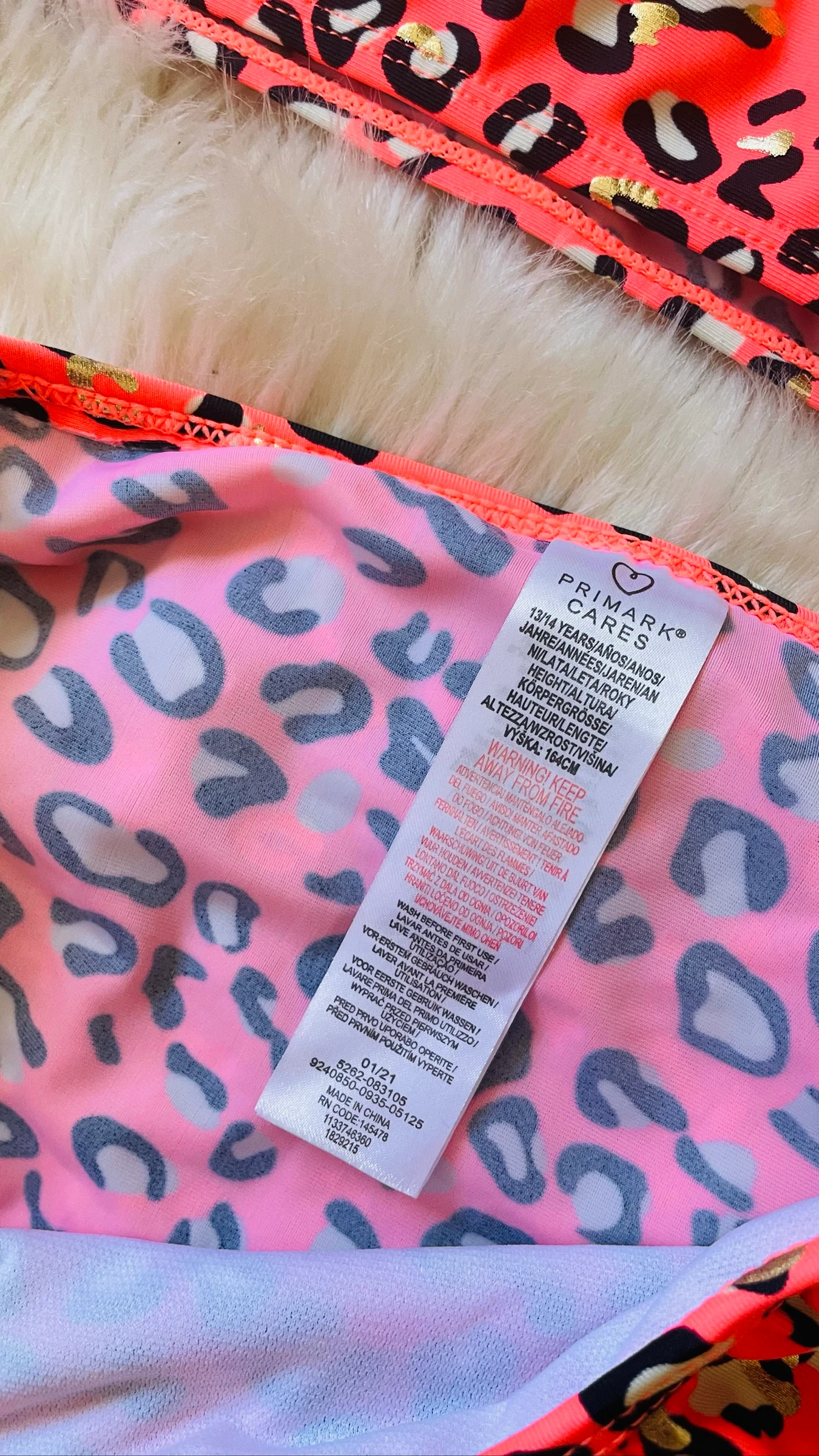 Bonito Bikini talla 13-14 naranja – photo 5